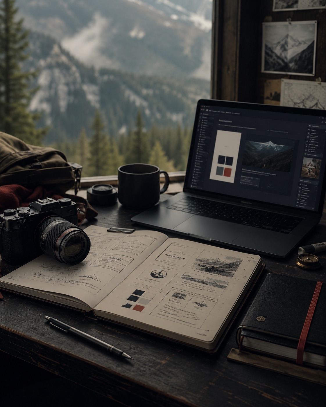 Graphic design work by Thirteen Nebula